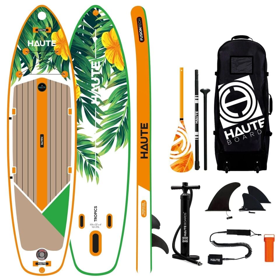 Haute Boards 10'6 Tropics Paddle Board Turuncu Full Set-TKNFS000026