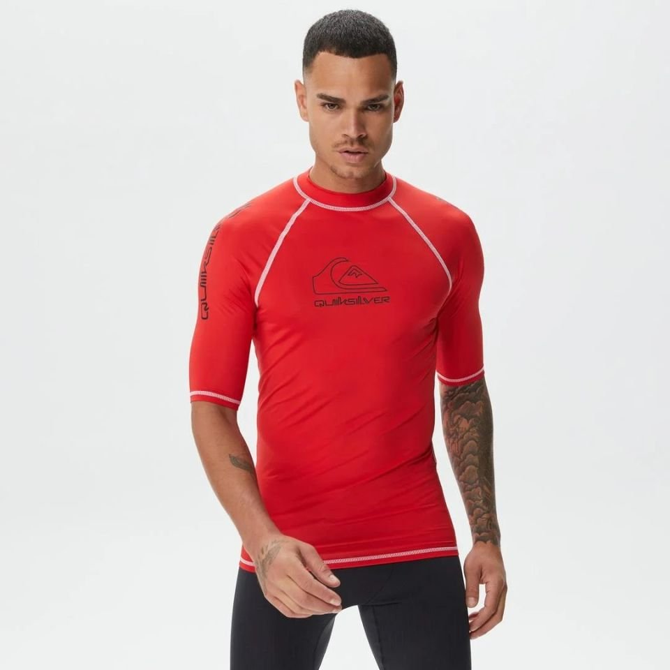 Quiksilver On Tour SS Erkek Rashguard-EQYWR03359