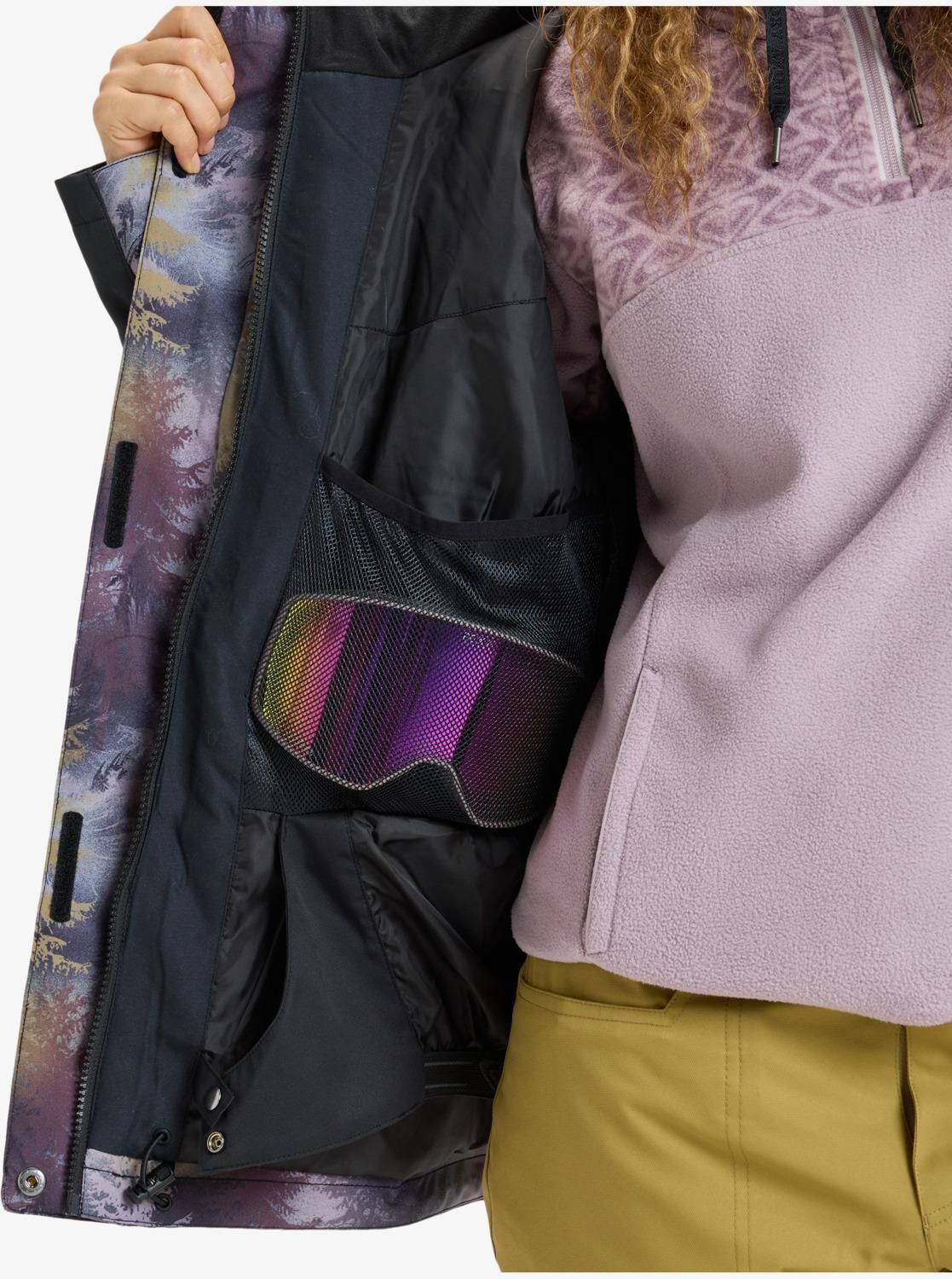 Roxy Jetty Block Kadın Kayak/Snowboard Mont-ERJTJ03528