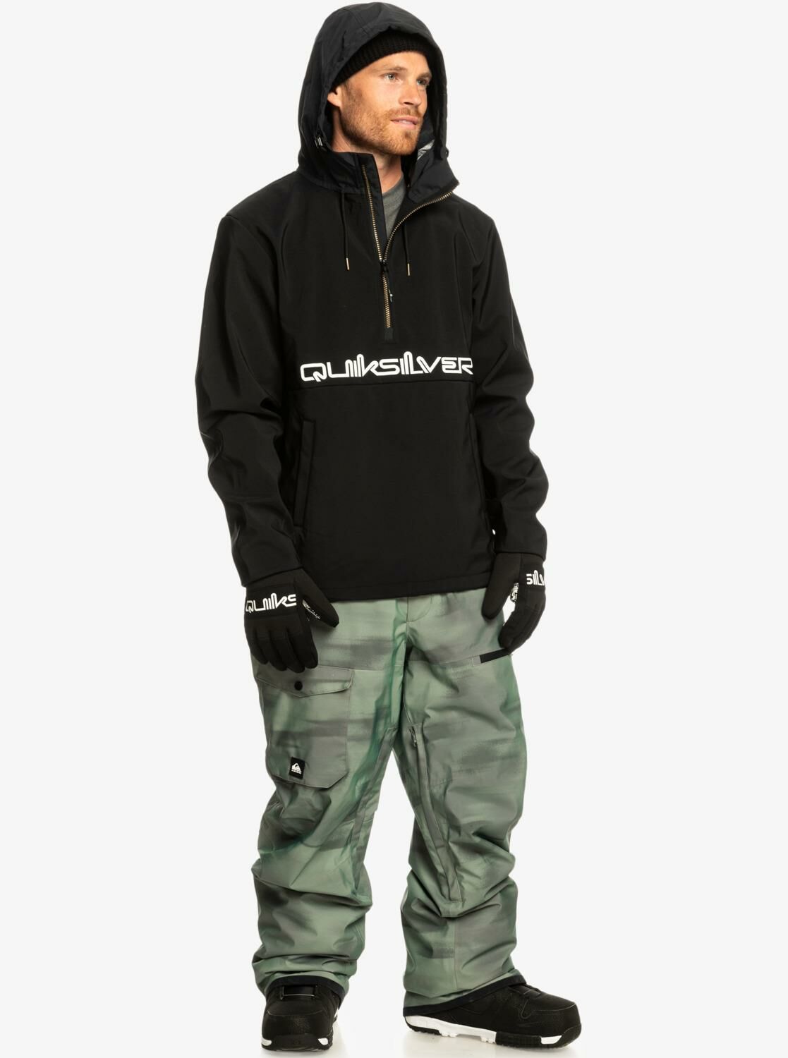 Quiksilver Live For The Ride Erkek Softshell Sweatshirt-EQYFT04835