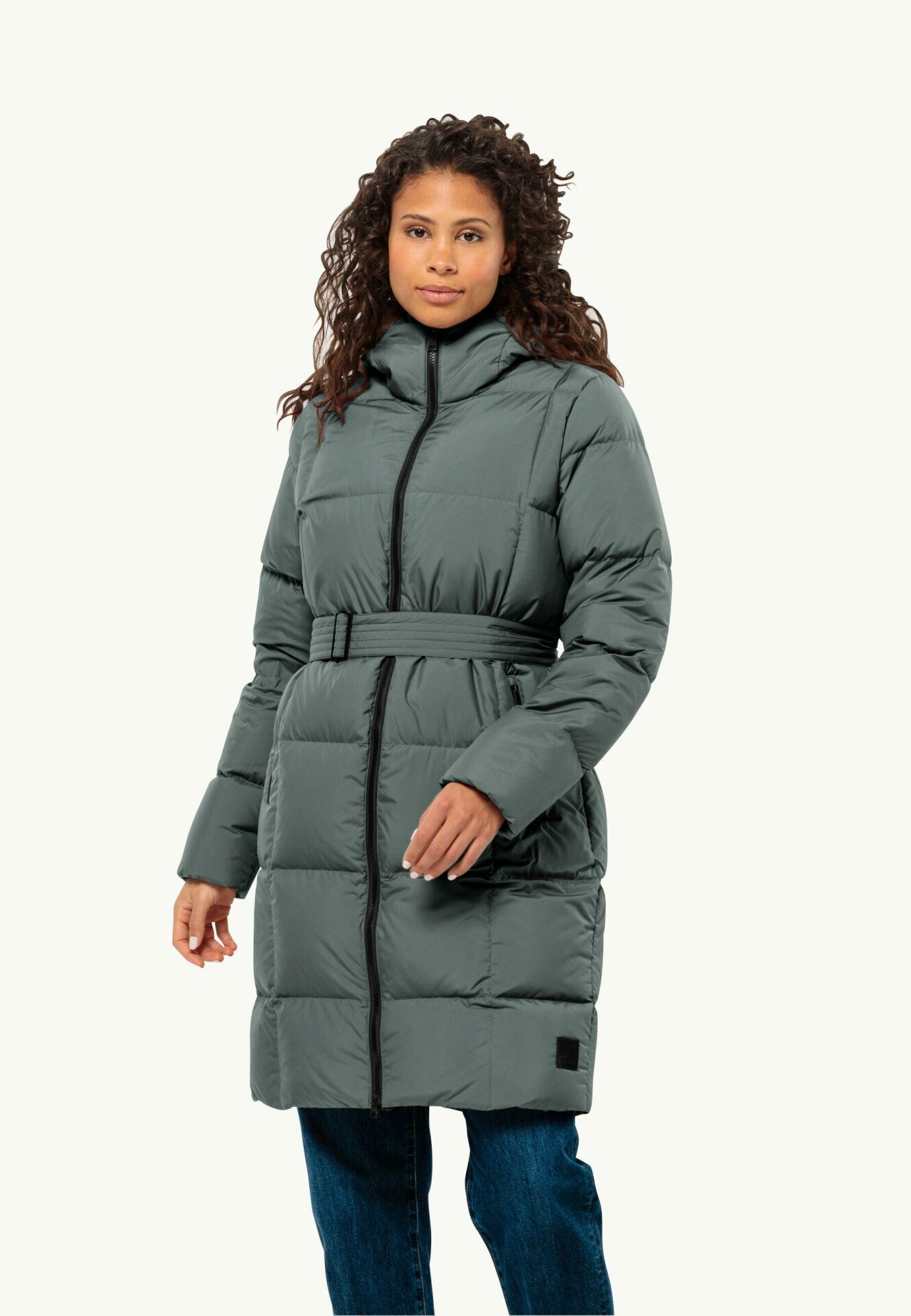 Jack Wolfskin Frozen Lake Coat Kadın Mont-1206132