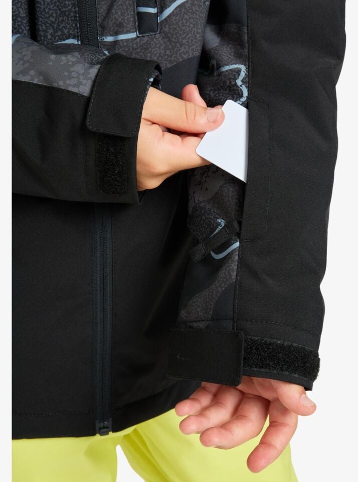 Quiksilver Side Block 4-16 Yaş Çocuk Kayak/Snowboard Montu-EQBTJ03220