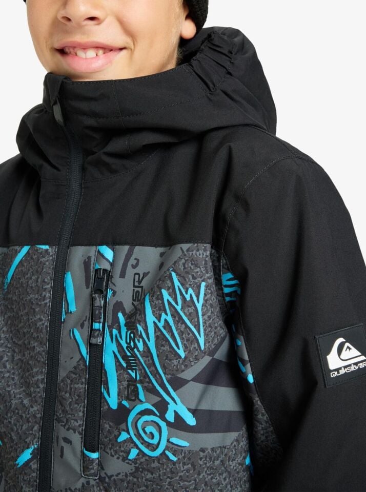 Quiksilver Side Block 4-16 Yaş Çocuk Kayak/Snowboard Montu-EQBTJ03220