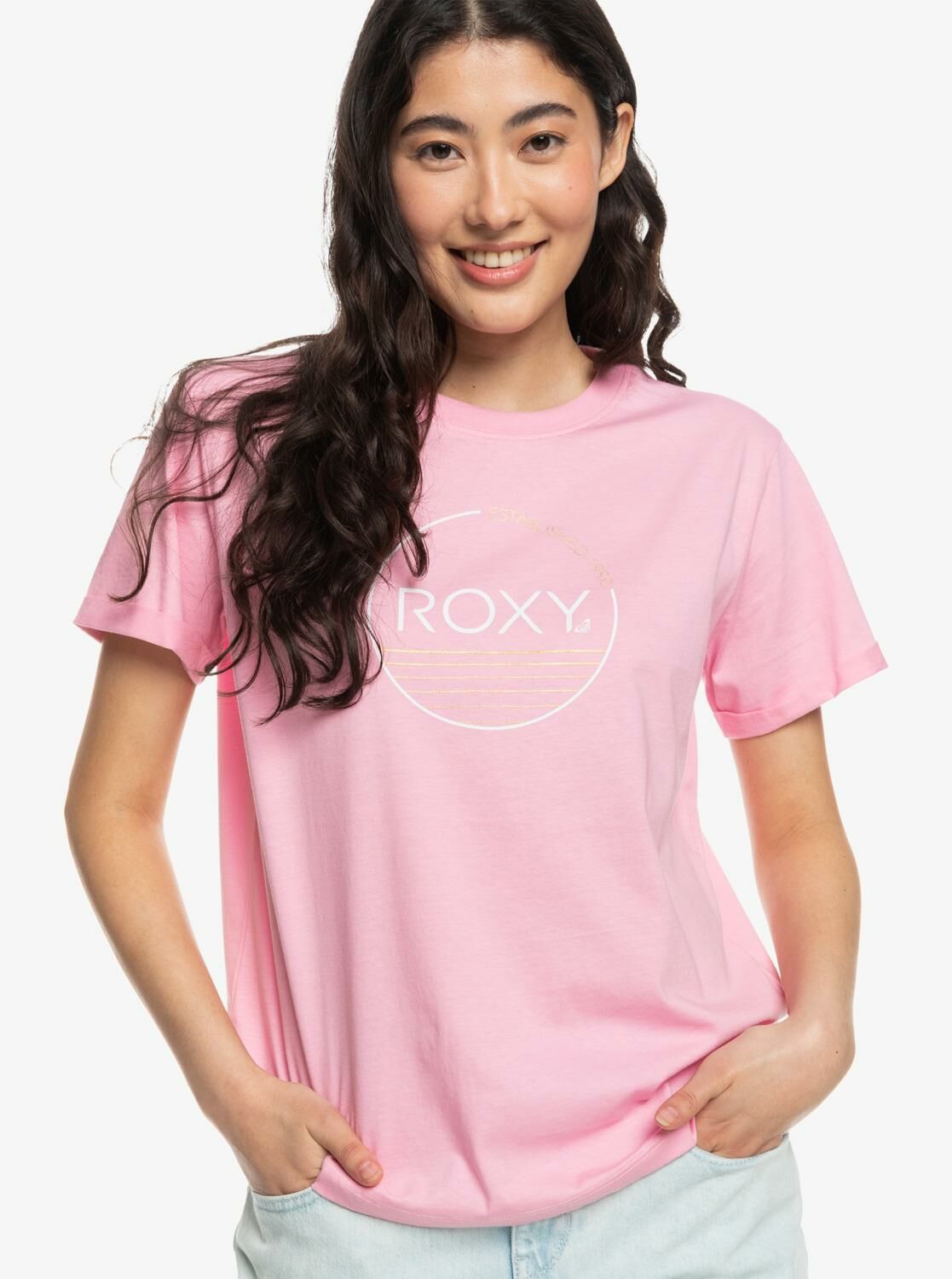 Roxy Noon Ocean Kadın T-Shirt-ERJZT05698