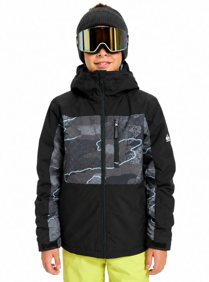 Quiksilver Side Block 4-16 Yaş Çocuk Kayak/Snowboard Montu-EQBTJ03220