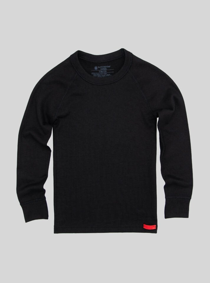Blackspade Çocuk Siyah Termal Üst İçlik-9265