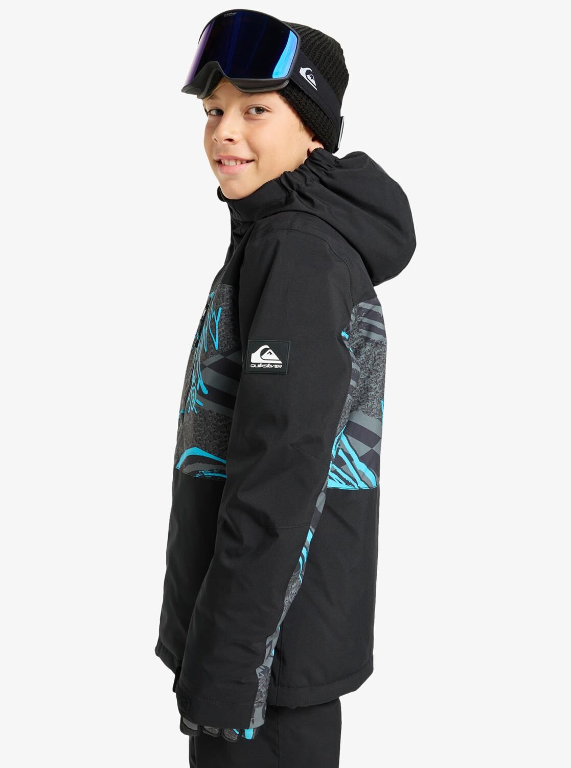 Quiksilver Side Block 4-16 Yaş Çocuk Kayak/Snowboard Montu-EQBTJ03220