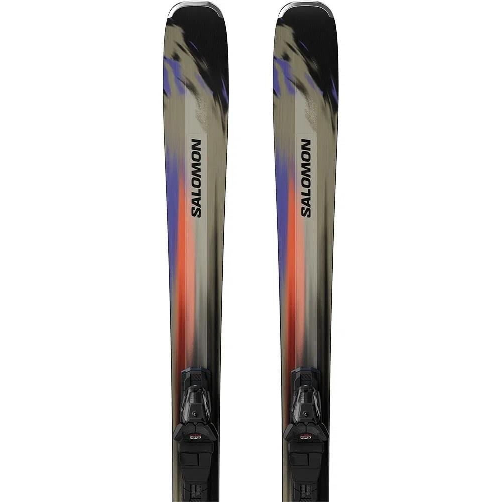 Salomon E STANCE 80 Erkek Kayak + Bağlaması-L47825300