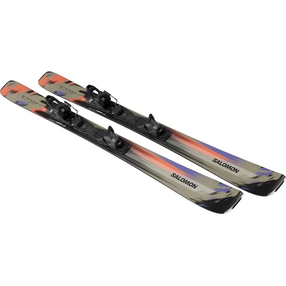 Salomon E STANCE 80 Erkek Kayak + Bağlaması-L47825300