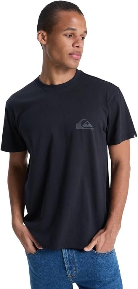 Quiksilver Ev Mini Logo Erkek T-Shirt-EQYZT08181
