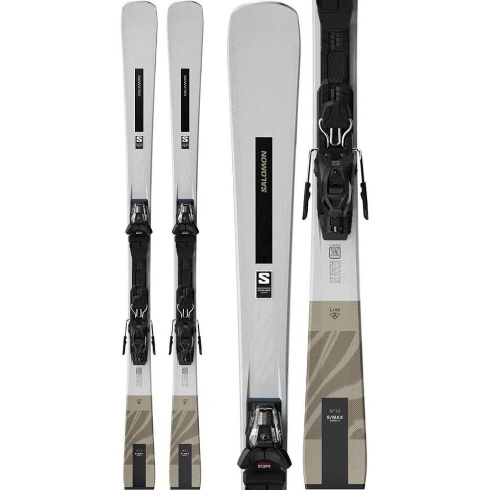 Salomon S/MAX N°10 Kadın Kayak + Bağlaması-L47824100