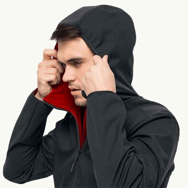 Jack Wolfskin Bornberg Hoody Erkek Softshell Ceket-1307471