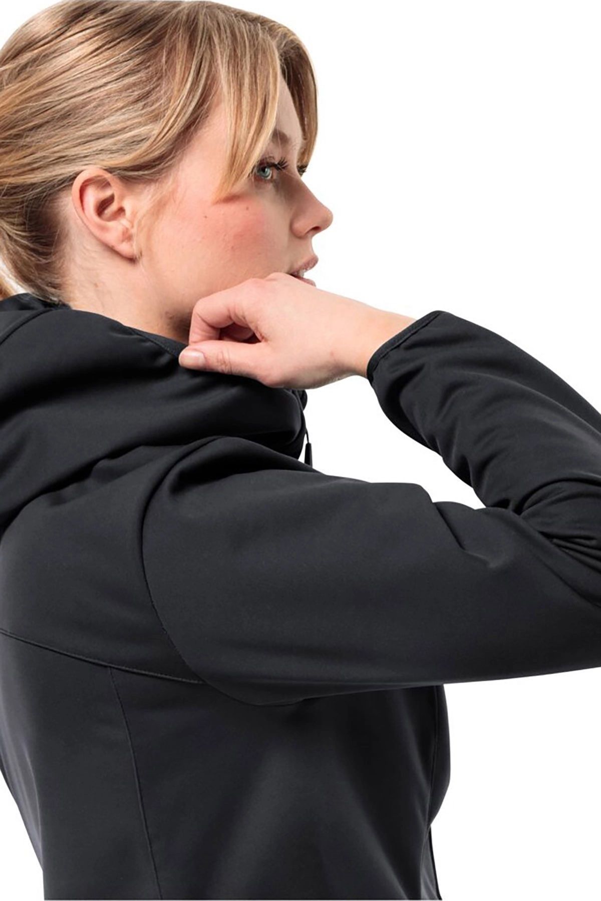 Jack Wolfskin Windhain Hoddy Kadın Softshell Ceket-1307481