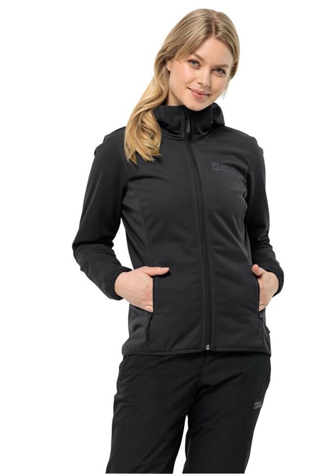 Jack Wolfskin Windhain Hoddy Kadın Softshell Ceket-1307481