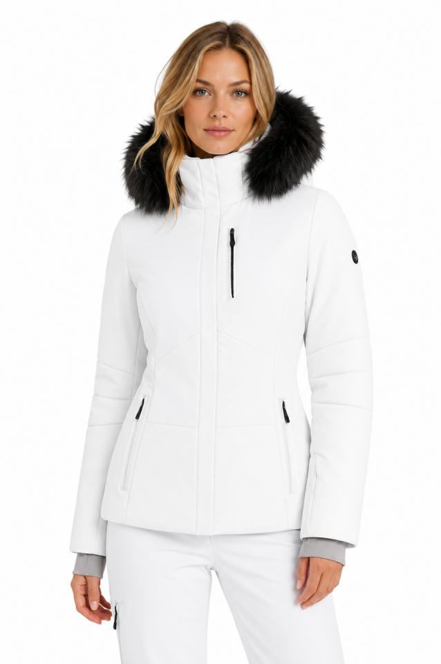 Poıvre Blanc W24-0802 Stretch Kadın Kayak Montu-POI.2408021