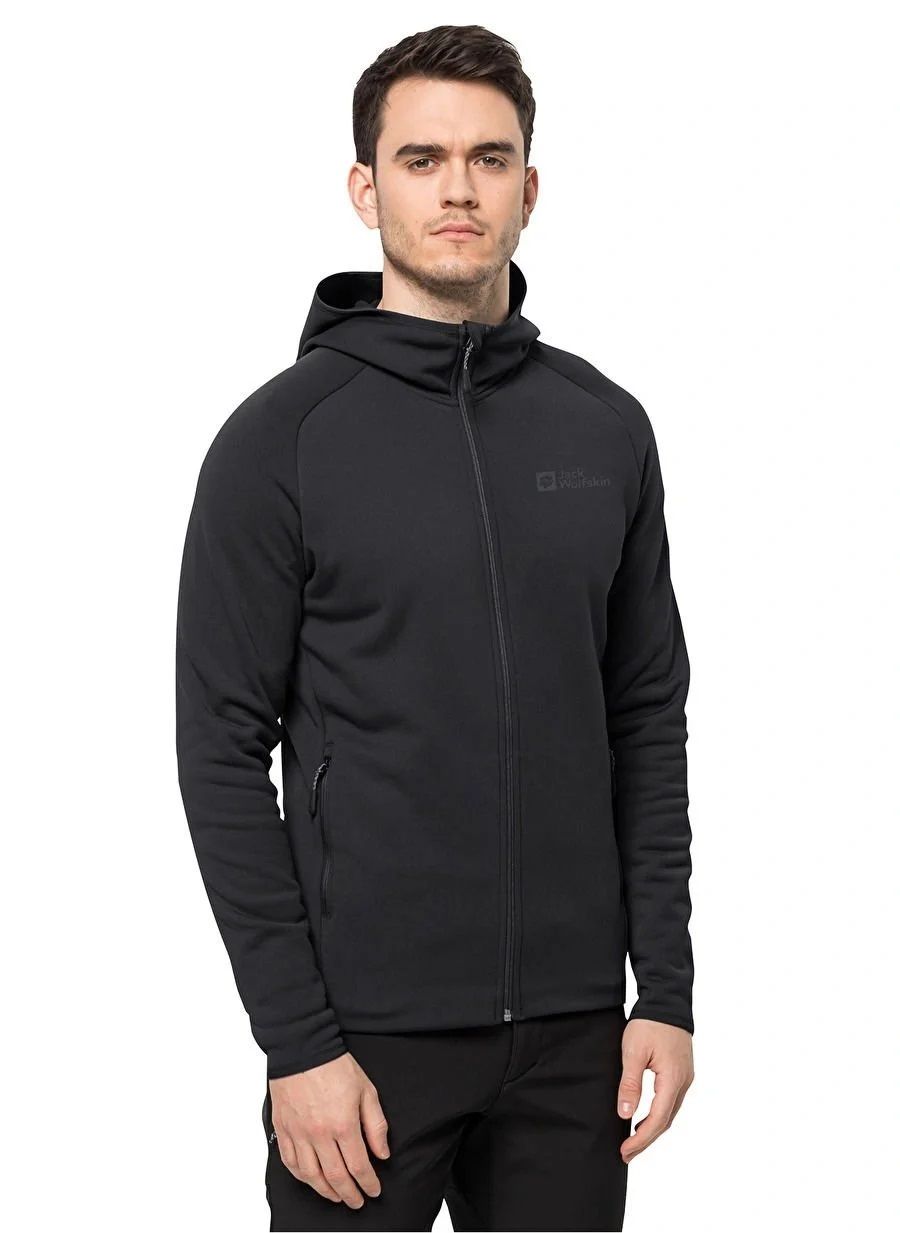 Jack Wolfskin Baiselberg Hooded FZ Erkek Polar Ceket-1710541