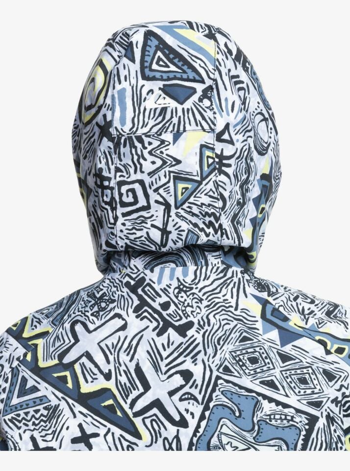 Quiksilver Mission Printed Block 4-16 Yaş Kayak/Snowboard Mont-EQBTJ03196