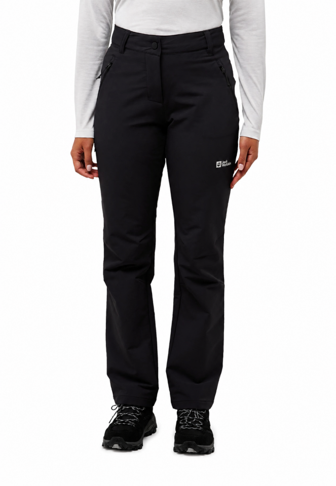 Jack Wolfskin Activate Thermic Outdoor Kadın Pantolonu-A61879BLK