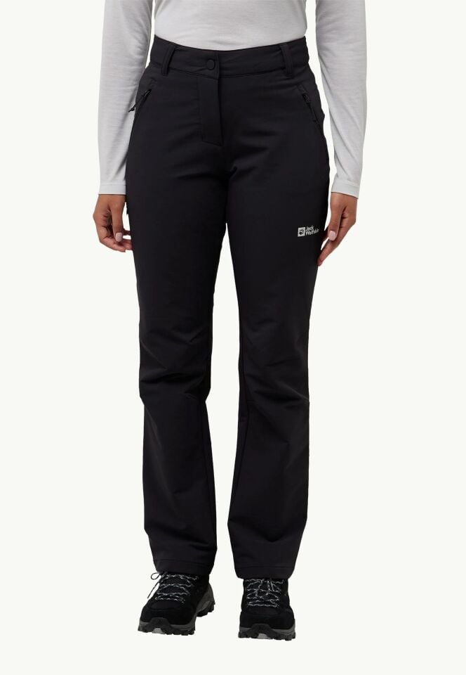 Jack Wolfskin Activate Thermic Outdoor Kadın Pantolonu-A61879BLK