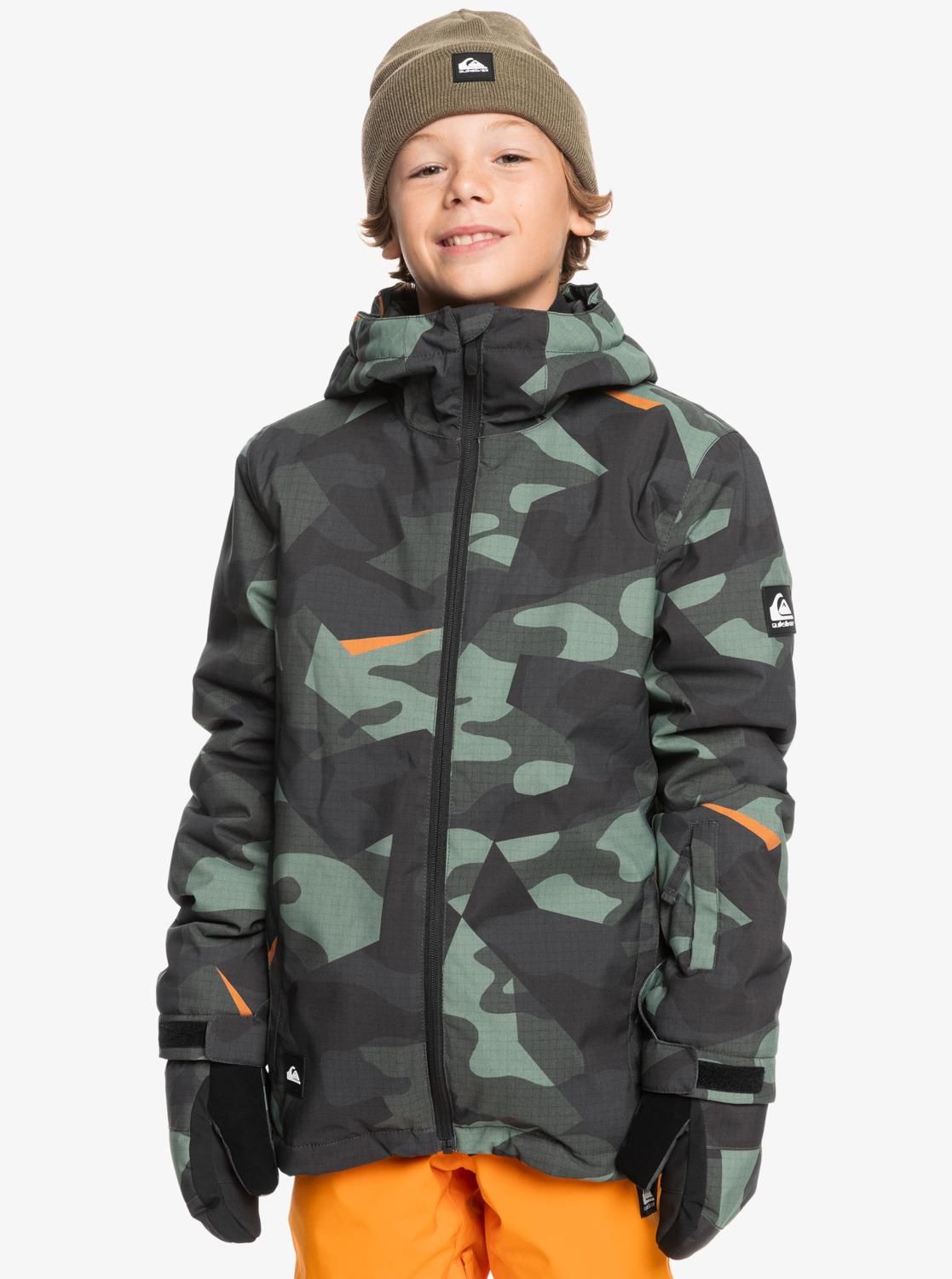 Quiksilver Mission Printed 4-16 Yaş Kayak/Snowboard Mont-EQBTJ03199