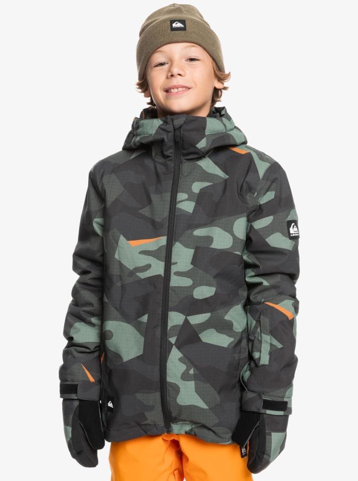 Quiksilver Mission Printed 4-16 Yaş Kayak/Snowboard Mont-EQBTJ03199