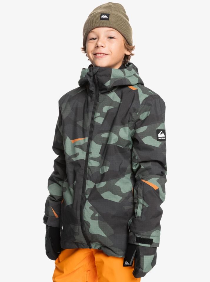 Quiksilver Mission Printed 4-16 Yaş Kayak/Snowboard Mont-EQBTJ03199