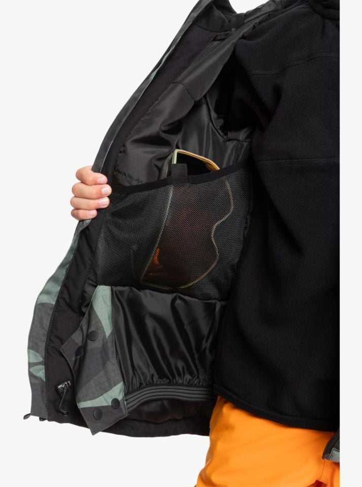 Quiksilver Mission Printed 4-16 Yaş Kayak/Snowboard Mont-EQBTJ03199