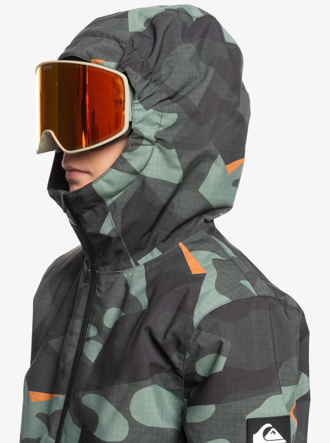 Quiksilver Mission Printed 4-16 Yaş Kayak/Snowboard Mont-EQBTJ03199