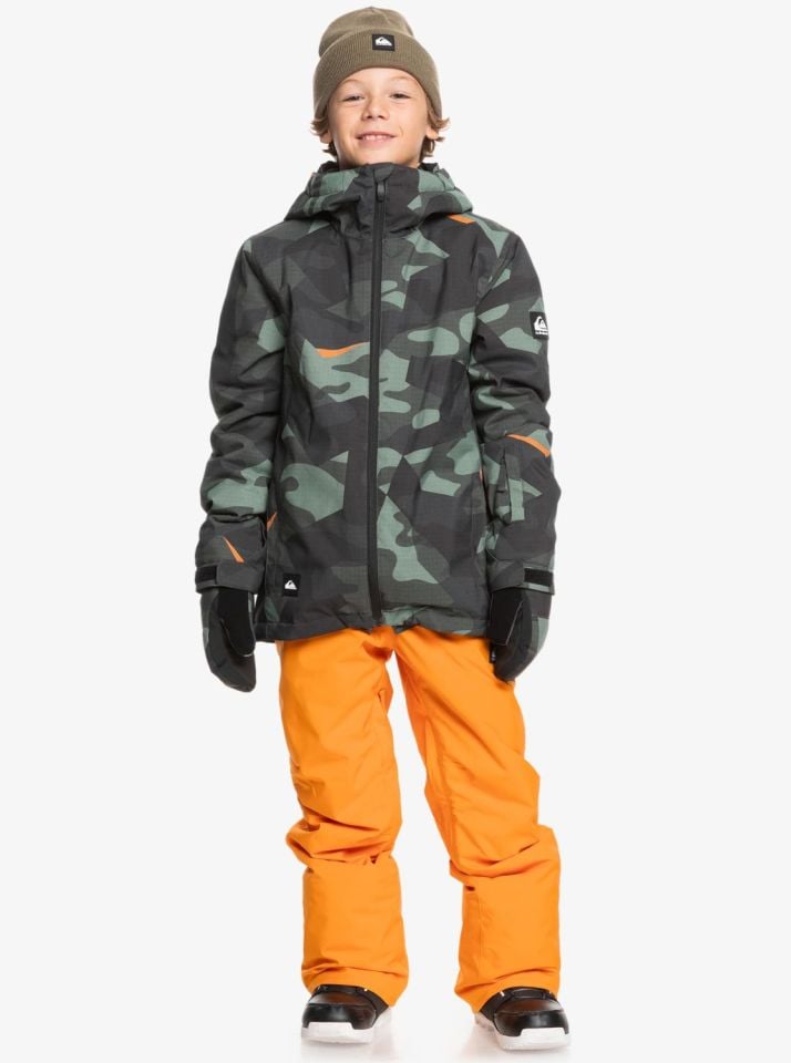 Quiksilver Mission Printed 4-16 Yaş Kayak/Snowboard Mont-EQBTJ03199