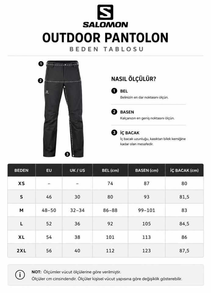 Salomon Wayfarer Ease Erkek Outdoor Pantolon-LC2481200