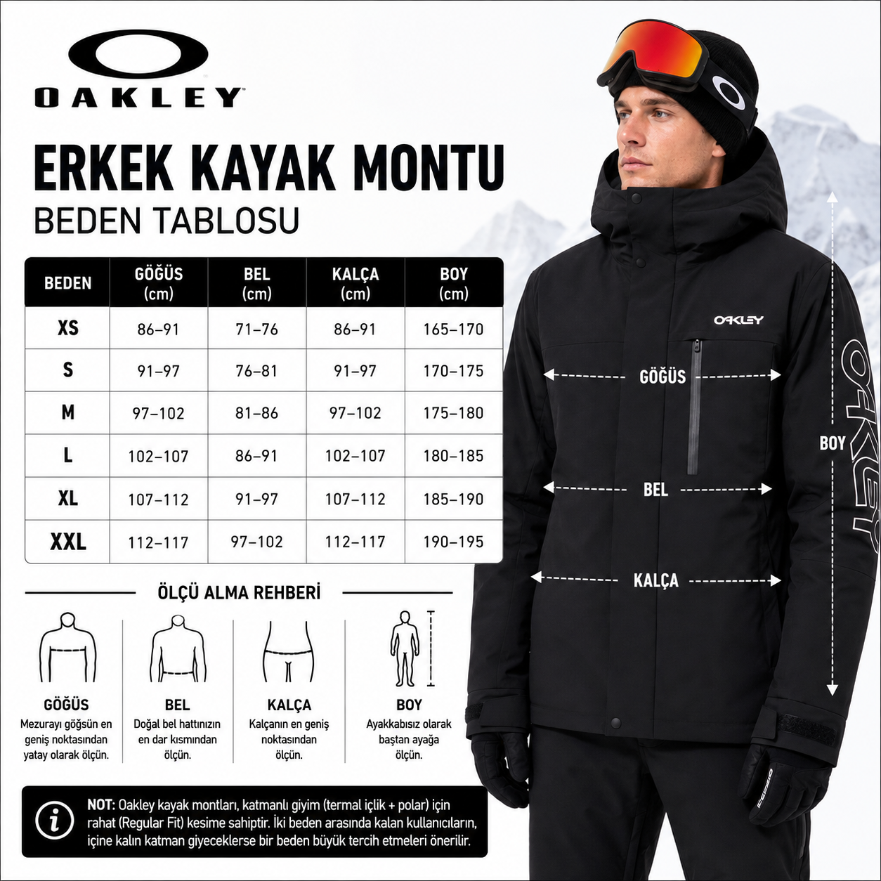 Oakley TNP TBT İnsulated Anorak Erkek Kayak/Snowboard Montu-FOA403652ARM
