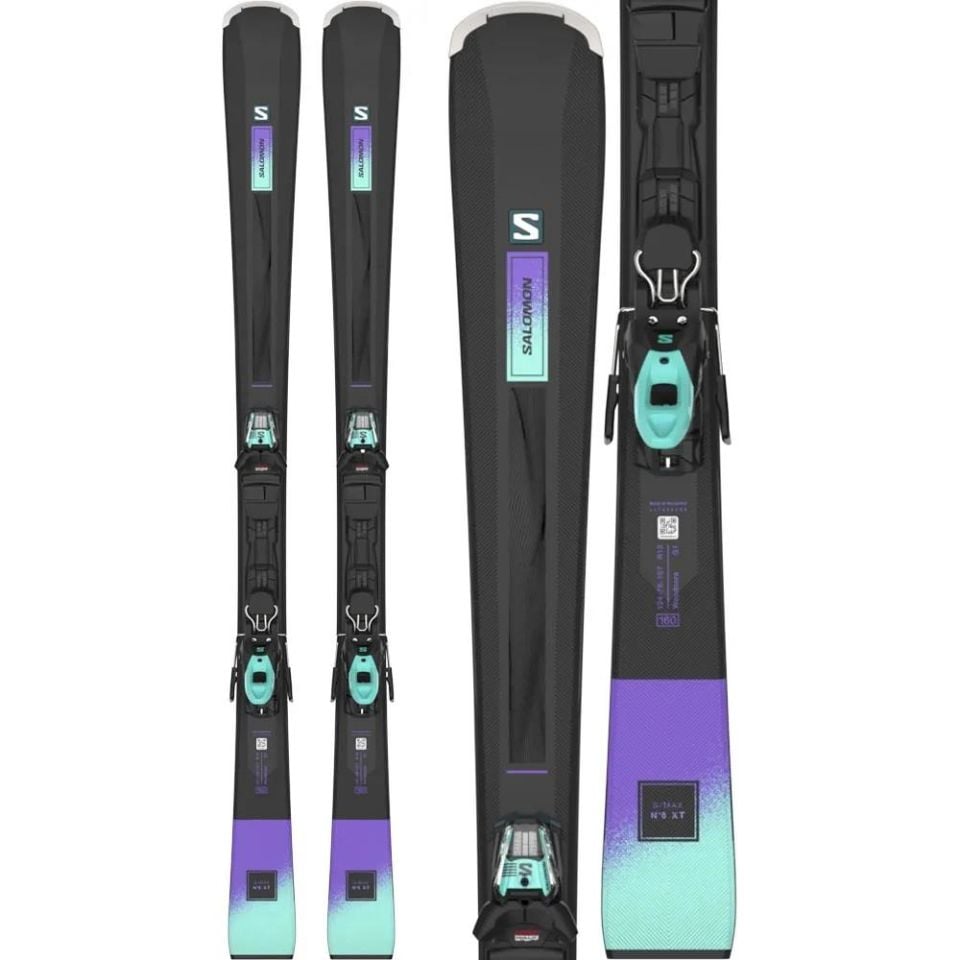 Salomon S/MAX N°6 XT Kadın Kayak + Bağlaması-L47332500