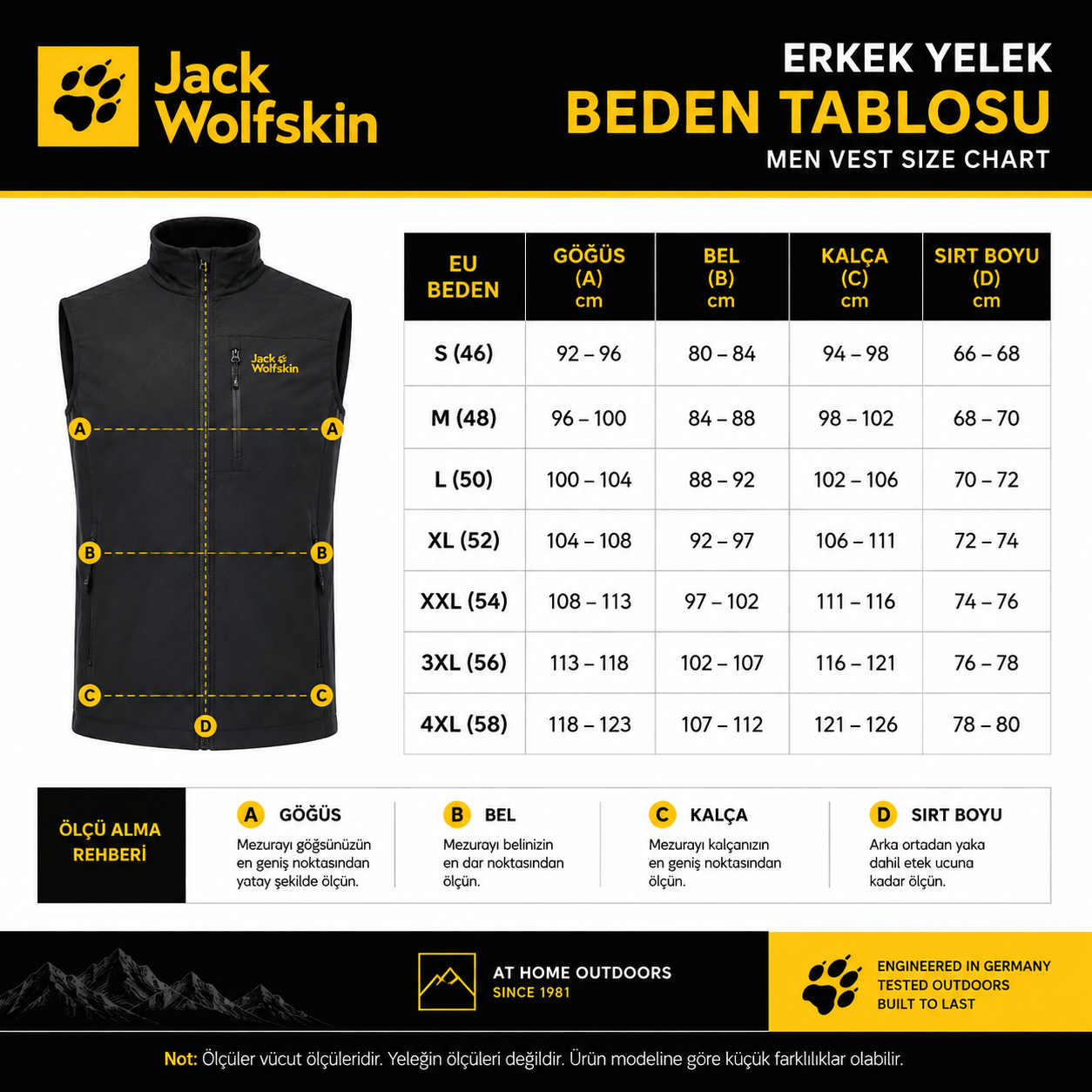Jack Wolfskin Ahter Down Erkek Kaz Tüyü Yelek-1207691