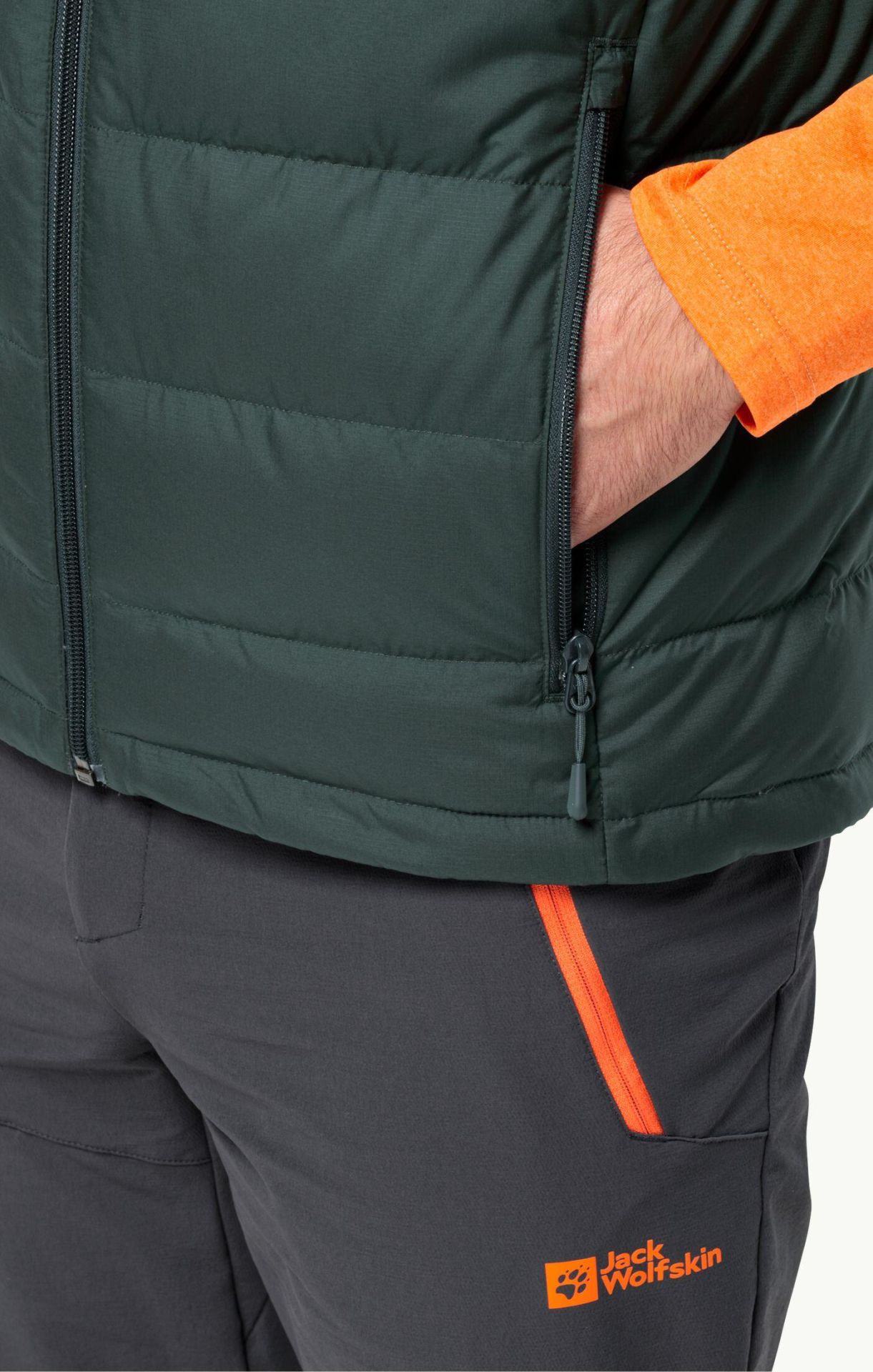 Jack Wolfskin Ahter Down Erkek Kaz Tüyü Yelek-1207691