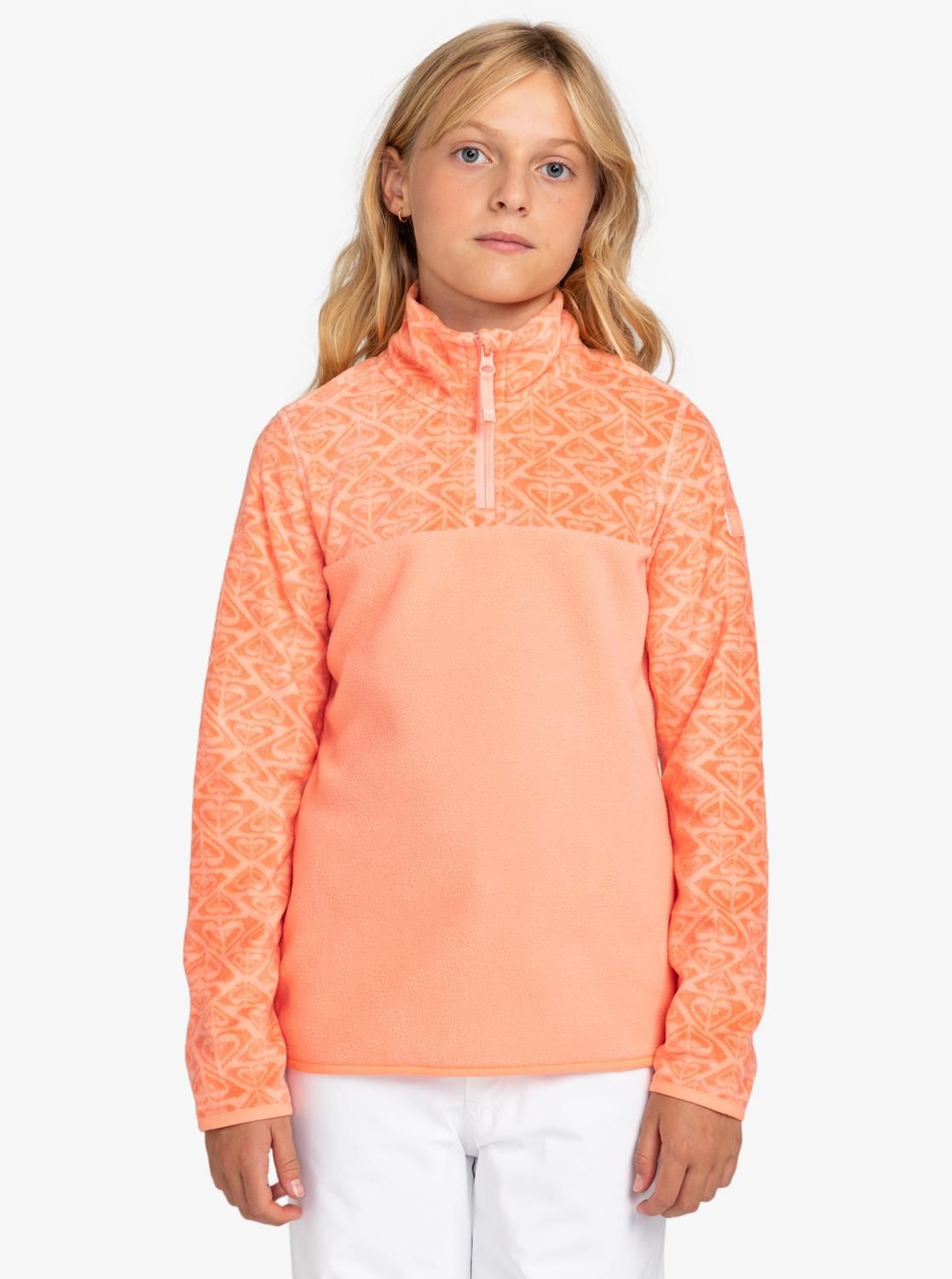 Roxy Whitecamp Half Zip 8-16 Yaş Çocuk Polar-ERGFT03945