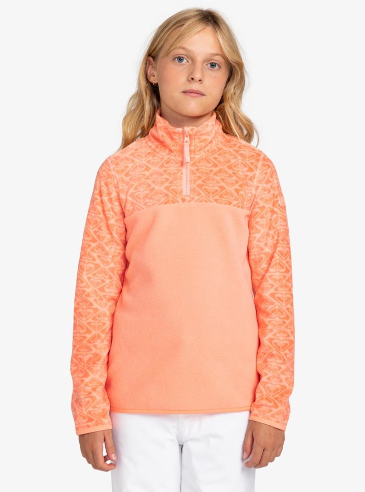 Roxy Whitecamp Half Zip 8-16 Yaş Çocuk Polar-ERGFT03945