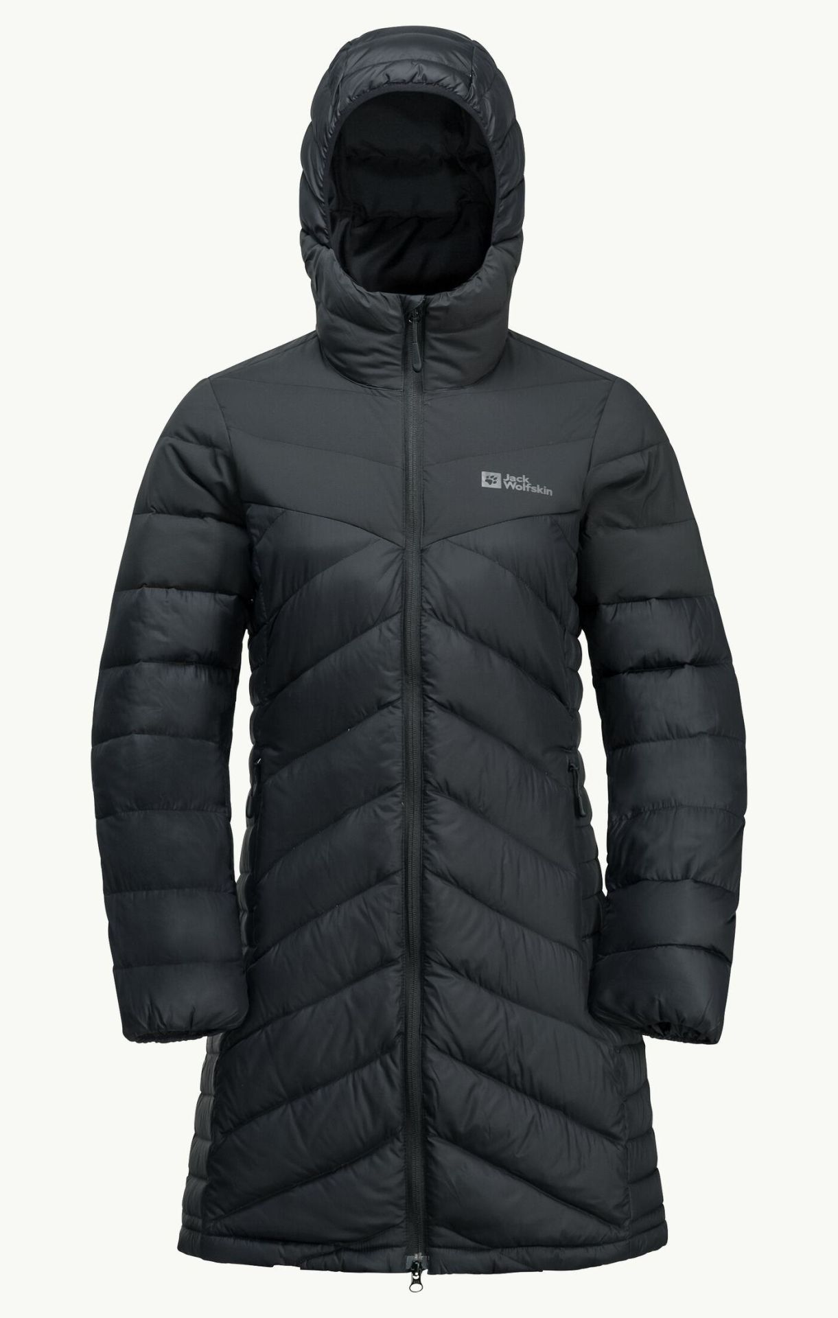 Jack Wolfskin Tundra Down Coat Kadın Outdoor Mont-1207751BLK