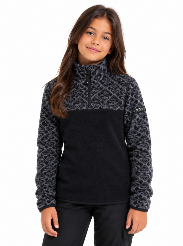 Roxy Whitecamp Half Zip 8-16 Yaş Çocuk Polar-ERGFT03945