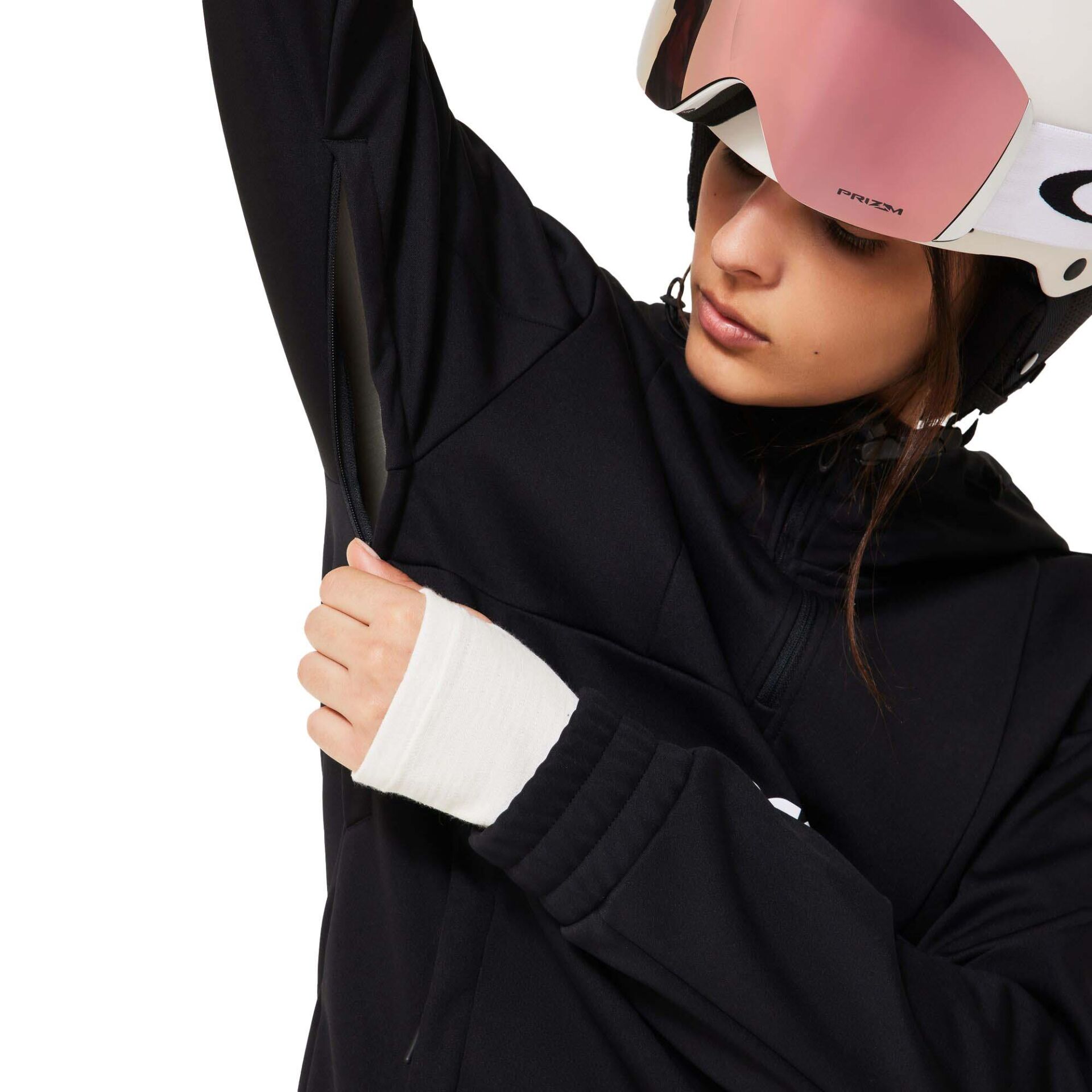 Oakley TNP NOSE GRAB Kadın Kapüşonlu Sweatshirt-FOA500697BLO