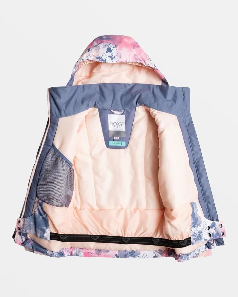 Roxy Bamba 8-16 Yaş Çocuk Kayak/Snowboard Montu-ERGTJ03173