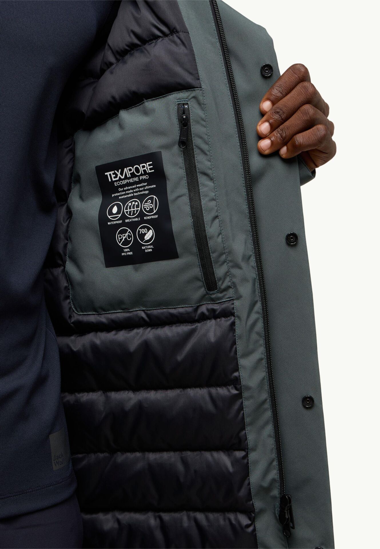 Jack Wolfskin Brandenburger Coat Erkek Palto-A60201