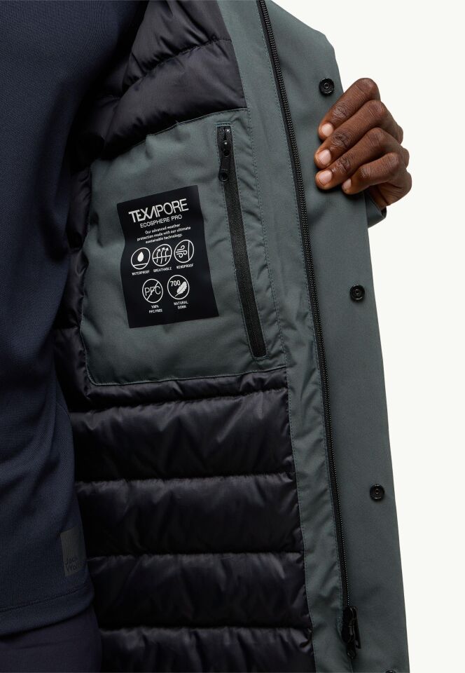Jack Wolfskin Brandenburger Coat Erkek Palto-A60201