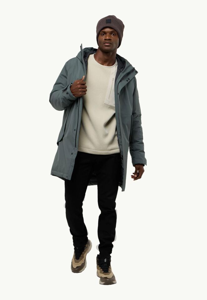 Jack Wolfskin Brandenburger Coat Erkek Palto-A60201