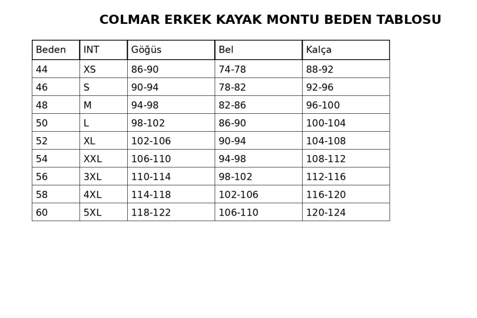 Colmar Cubic Erkek Kayak Montu-CLM.13599ZQREE