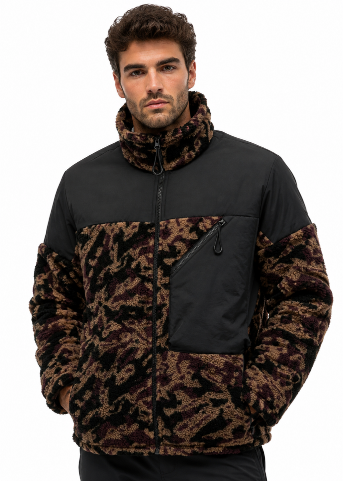 Jack Wolfskin Maarweg Print Erkek Polar Ceket-1711231