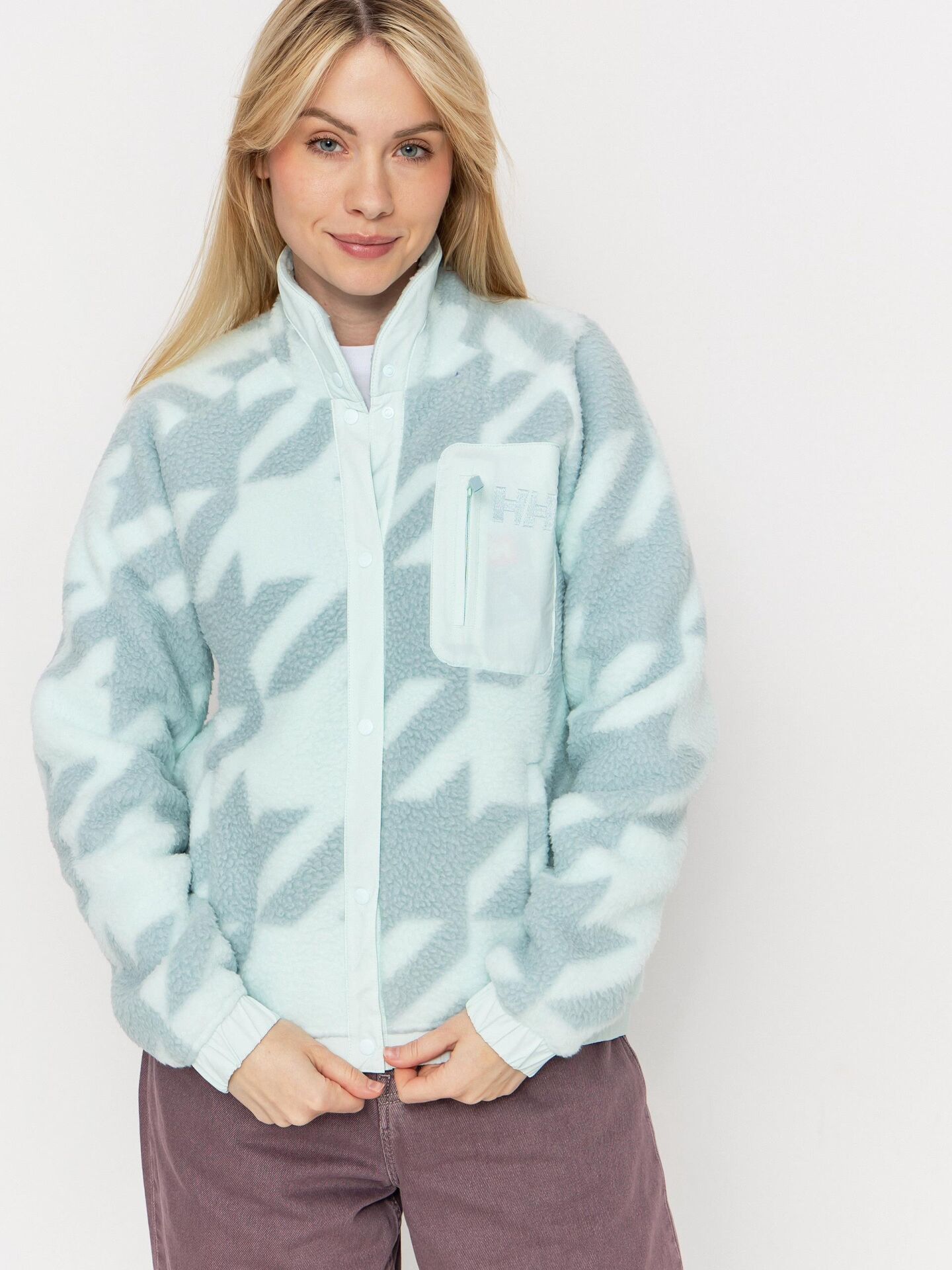 Helly Hansen İmperial Printed Pile Snap Kadın Polar Mont-HHA.63373