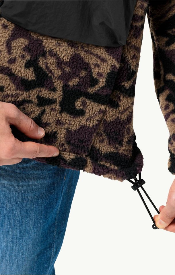 Jack Wolfskin Maarweg Print Erkek Polar Ceket-1711231CHN