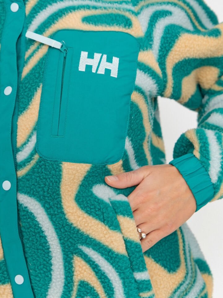 Helly Hansen İmperial Printed Pile Snap Kadın Polar Mont-HHA.63373