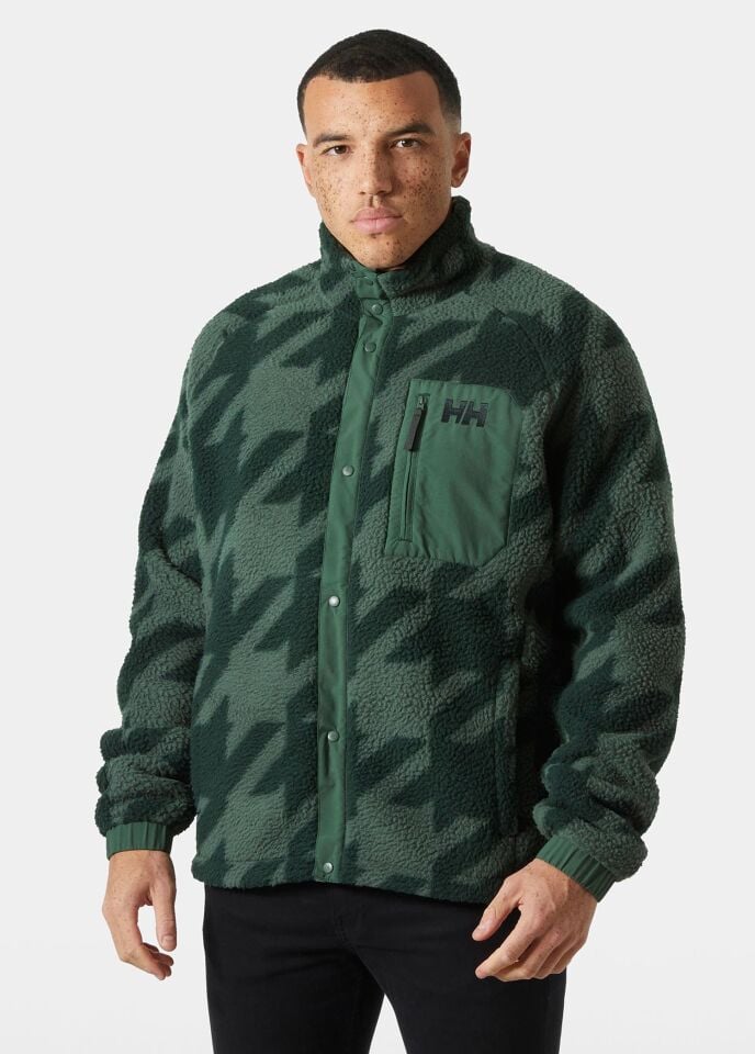 Helly Hansen Panorama Printed Pile Snap Erkek Polar Mont-HHA.63349