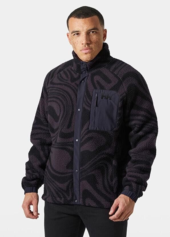 Helly Hansen Panorama Printed Pile Snap Erkek Polar Mont-HHA.63349